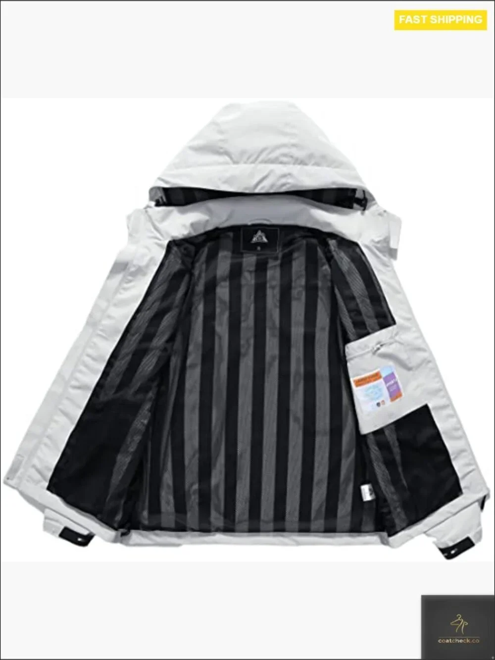 Lightweight Waterproof Raincoat Hooded Windbreaker Hiking Jacket Softshell